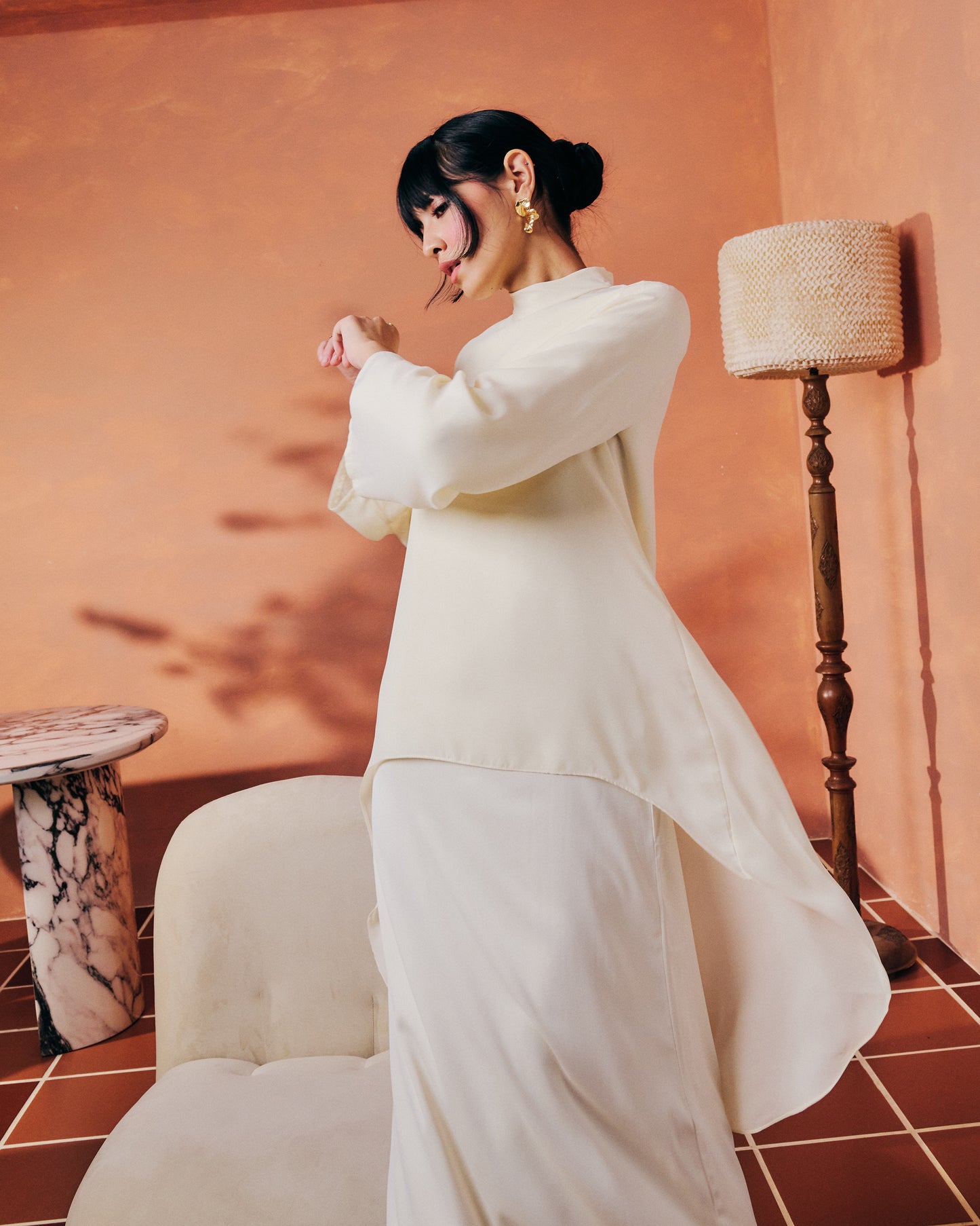 Calla Flow Dress | Ivory