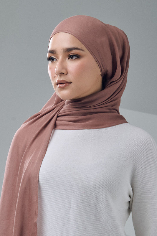 Naima Modal Shawl | Chestnut