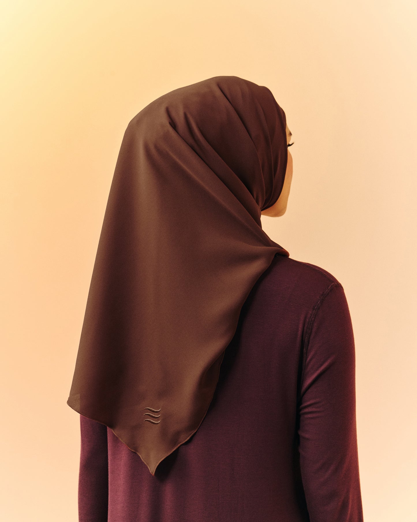 Naya Instant Triangle Shawl | Cocoa