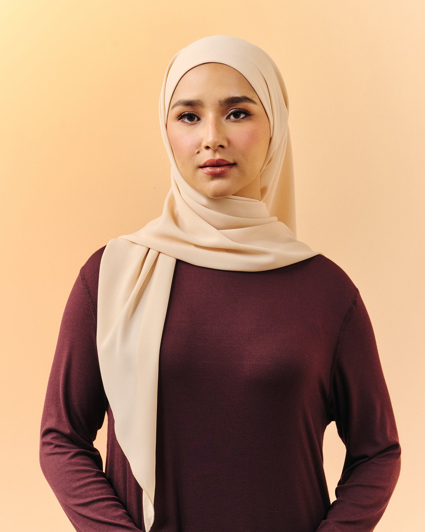 Naya Instant Triangle Shawl | Linen