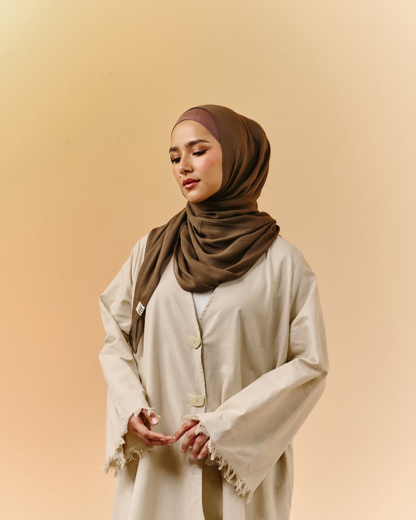 Modal Shawl | Espresso