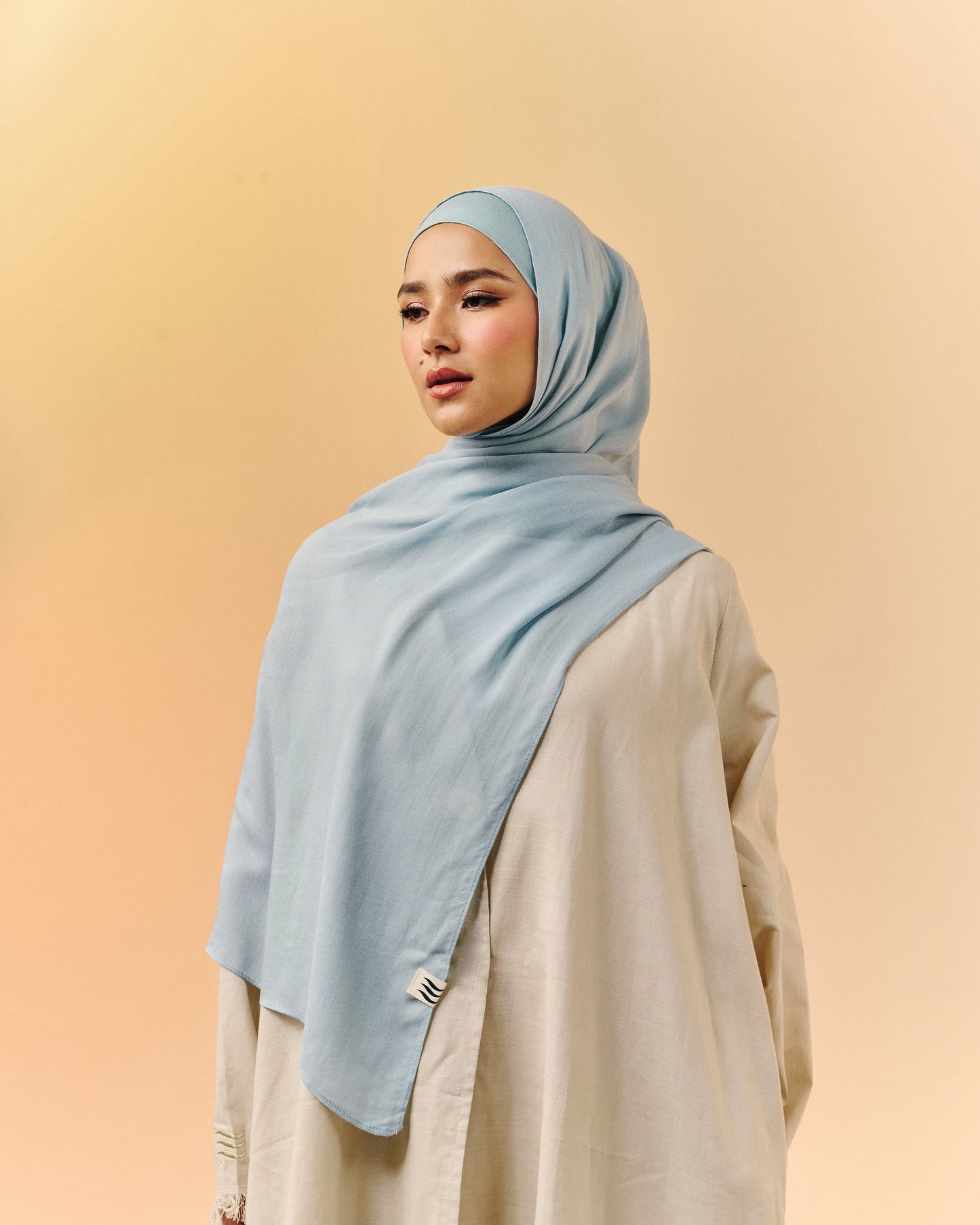 Modal Shawl | Cloud Blue