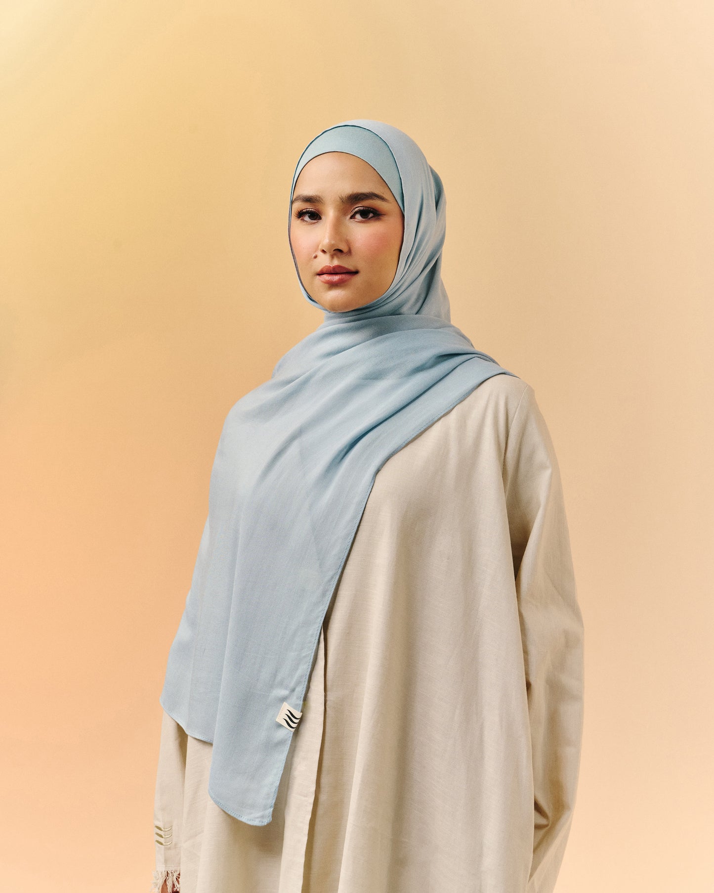 Modal Shawl | Cloud Blue