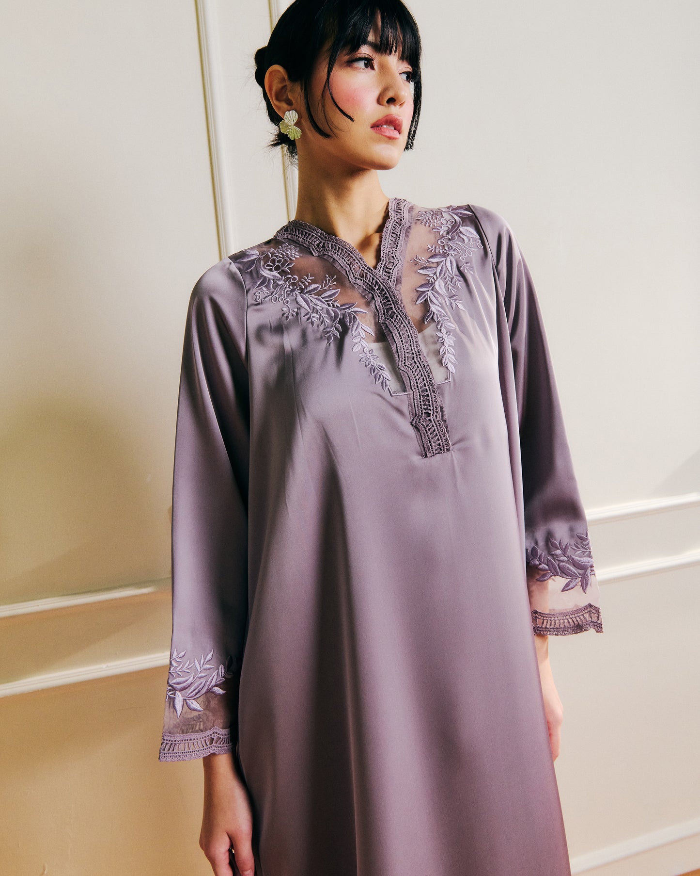 Dahlia Dress | Dusty Violet