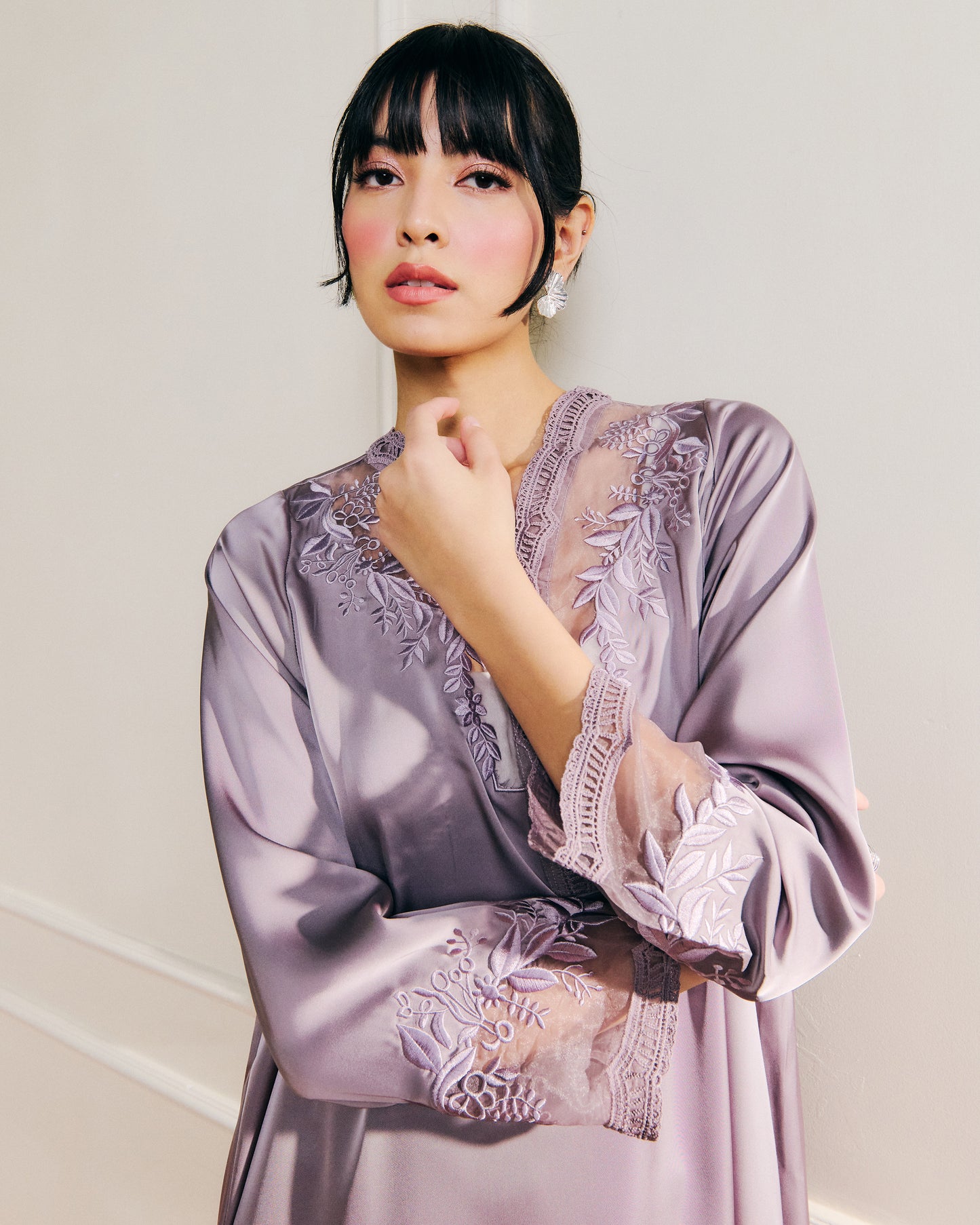 Dahlia Dress | Dusty Violet
