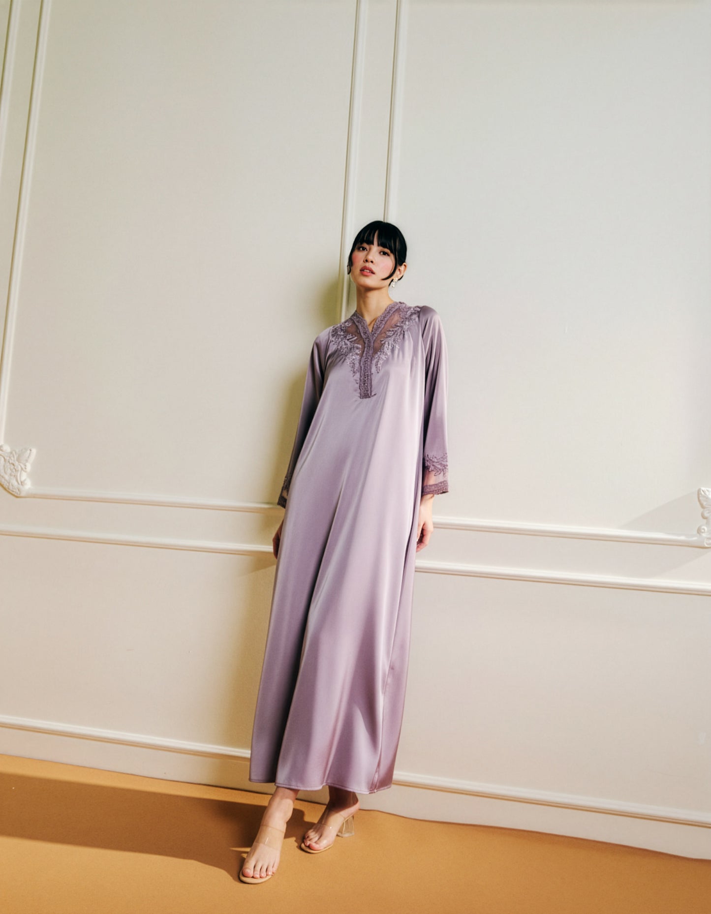 Dahlia Dress | Dusty Violet