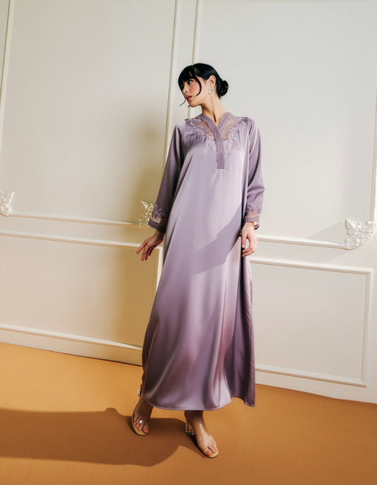 Dahlia Dress | Dusty Violet