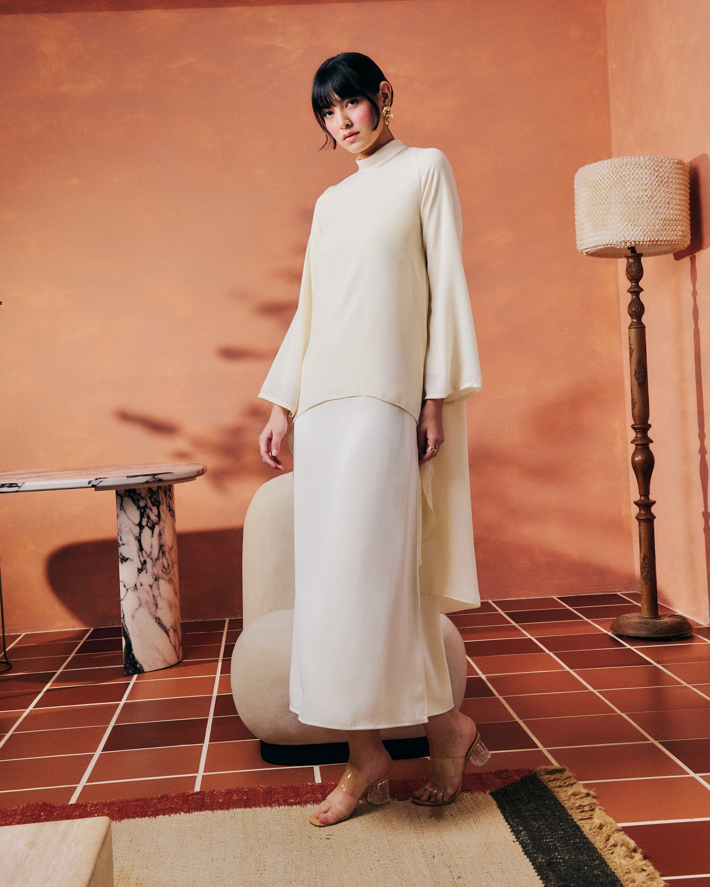 Calla Flow Dress | Ivory