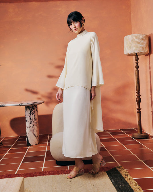 Calla Flow Dress | Ivory