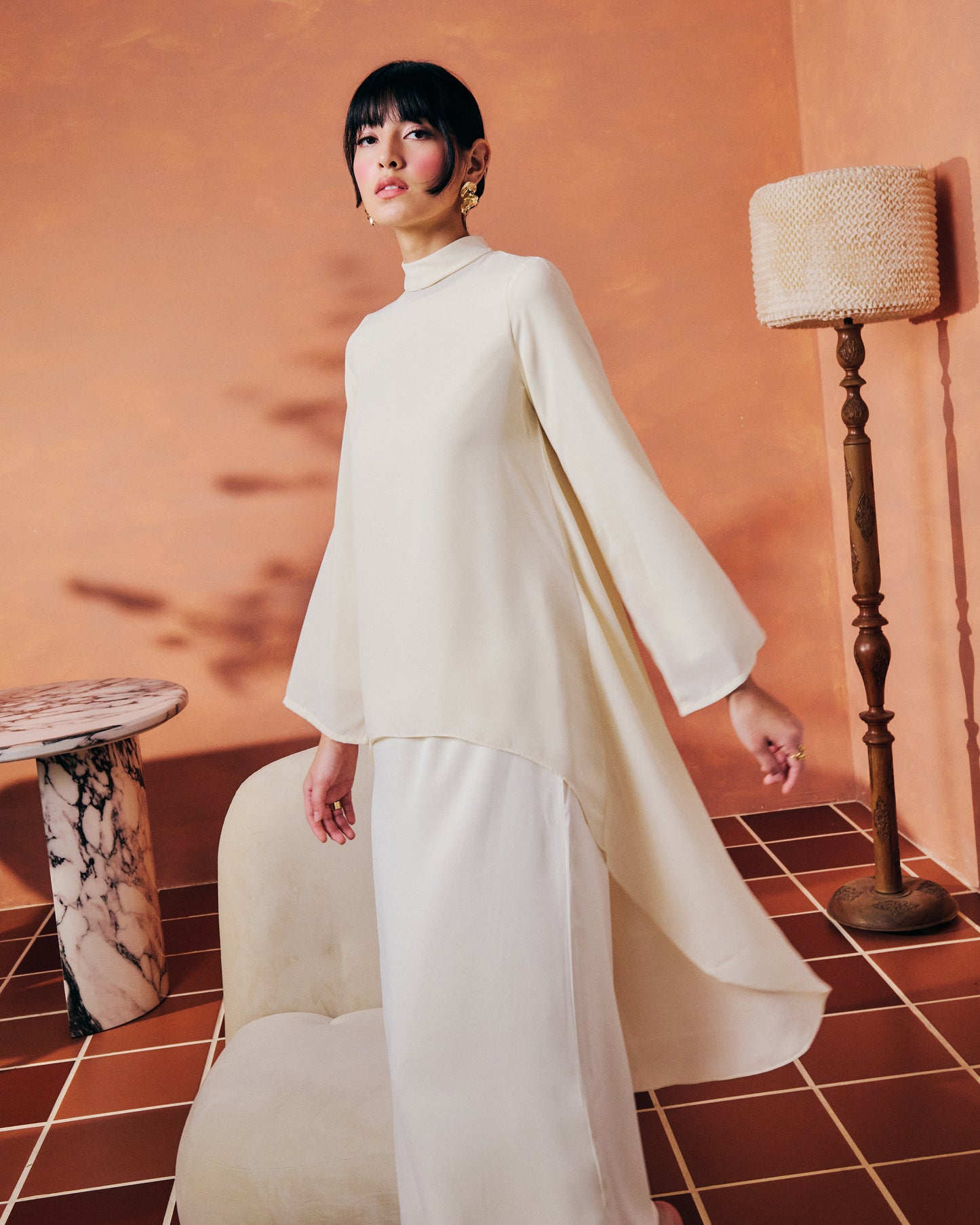 Calla Flow Dress | Ivory