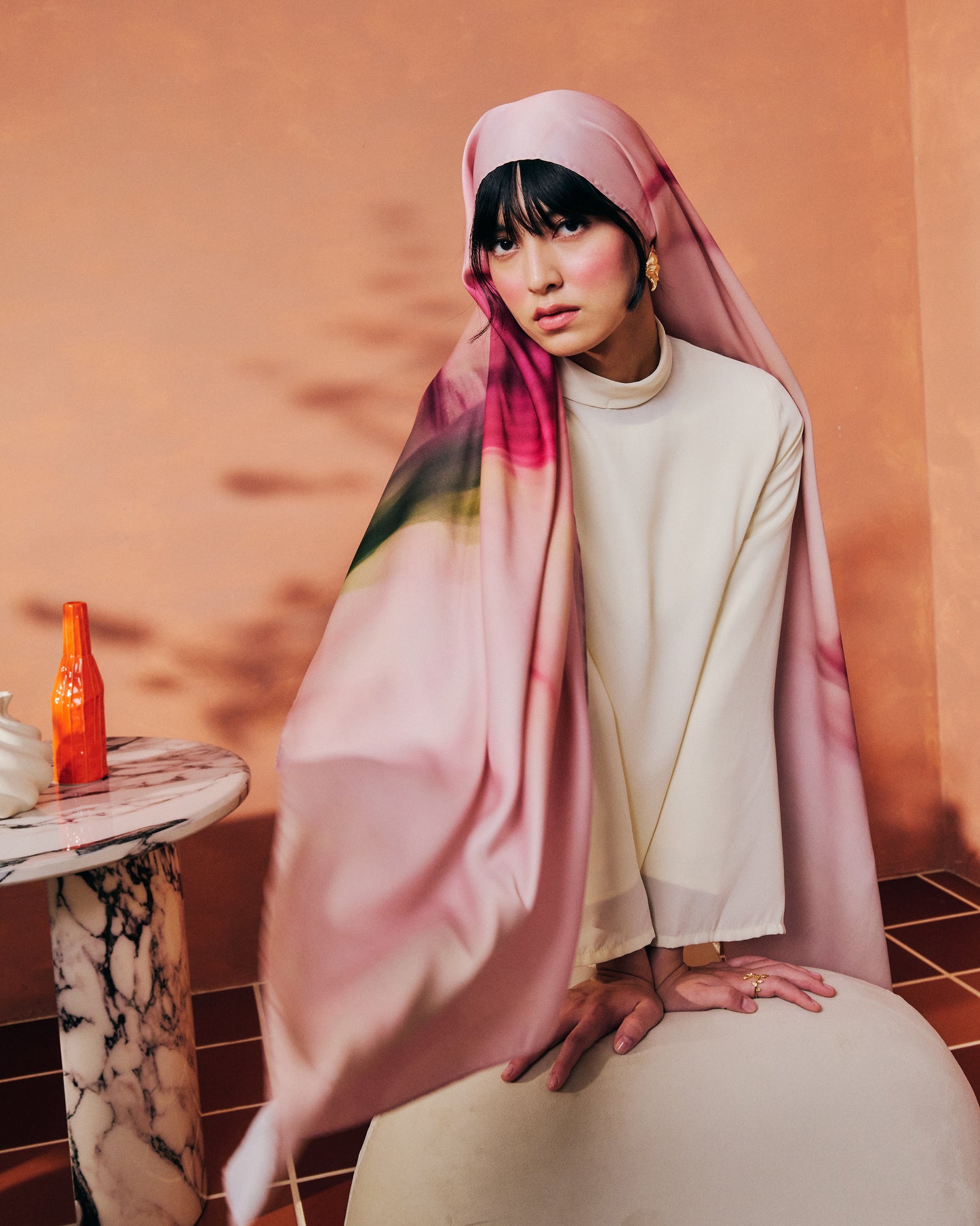 Camellia | Printed Shawl