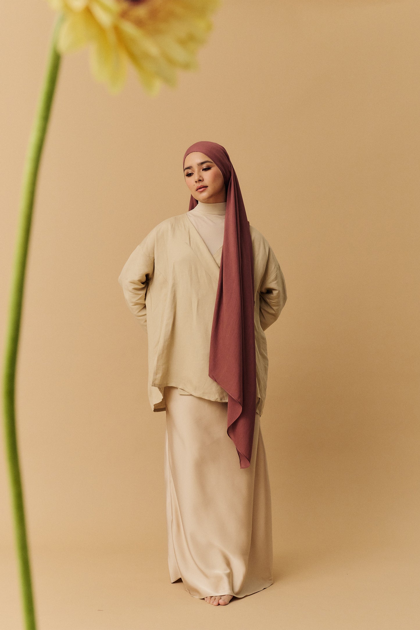 Modal Shawl | Iris