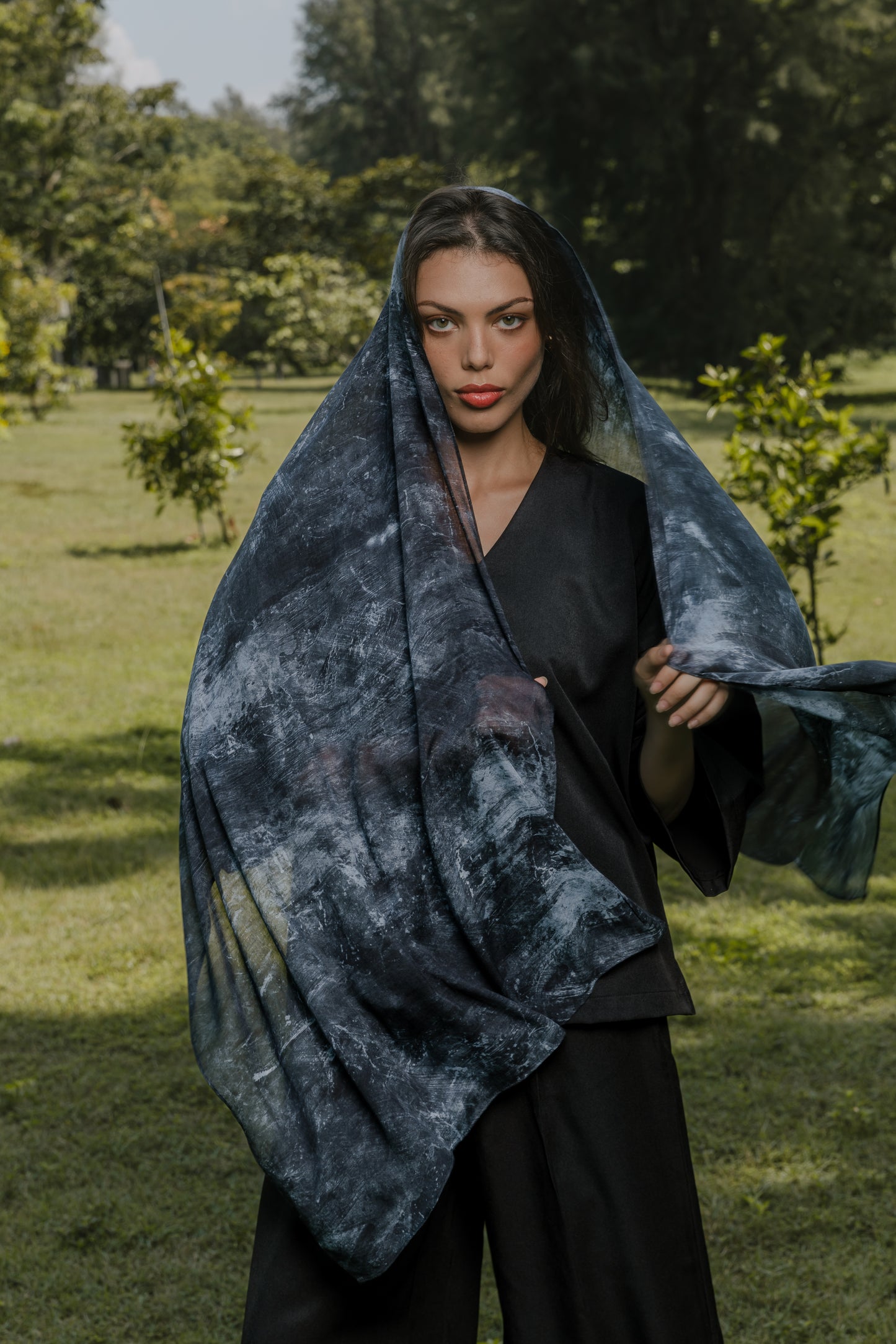 Modal Shawl | Stone