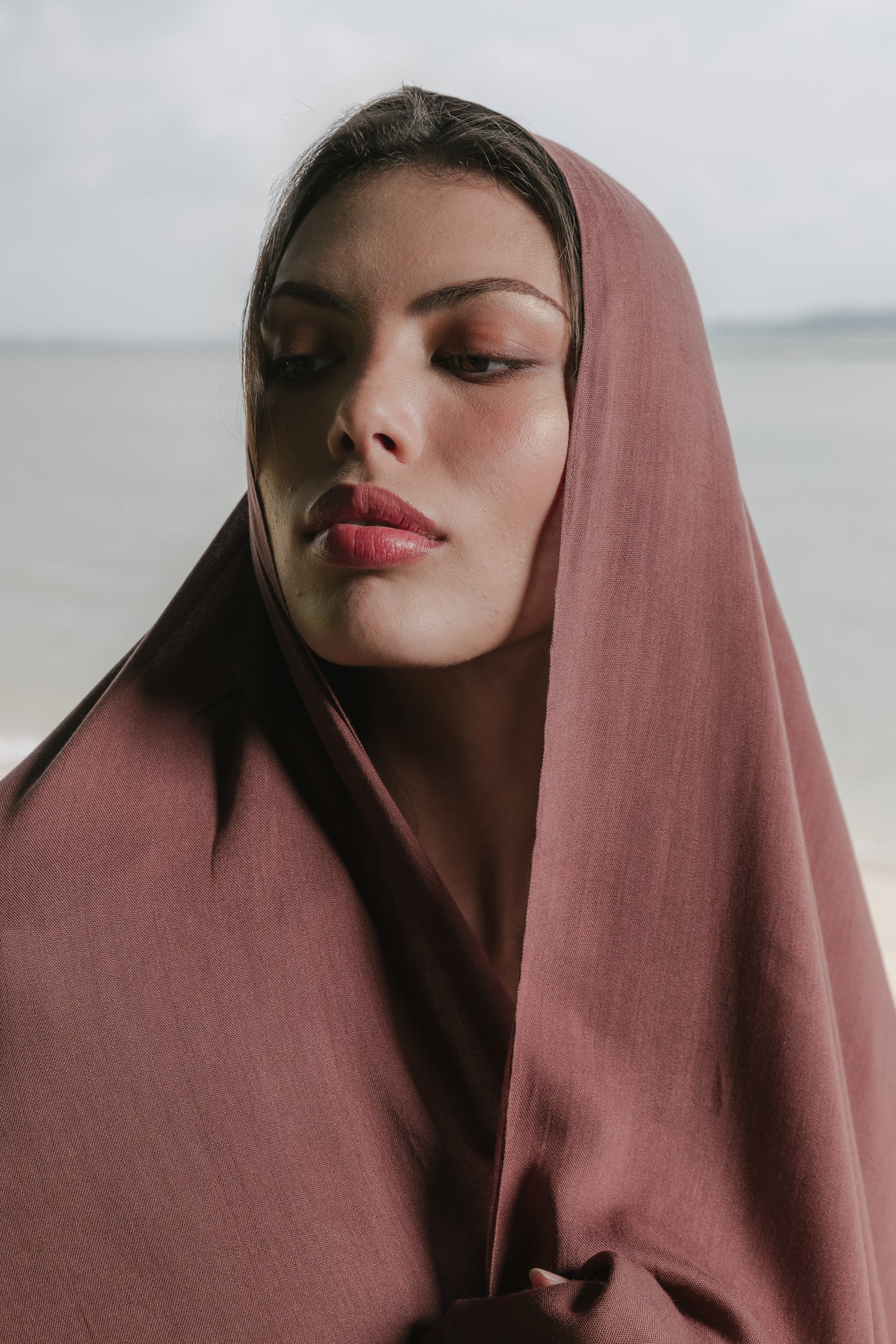 Modal Shawl | Umber
