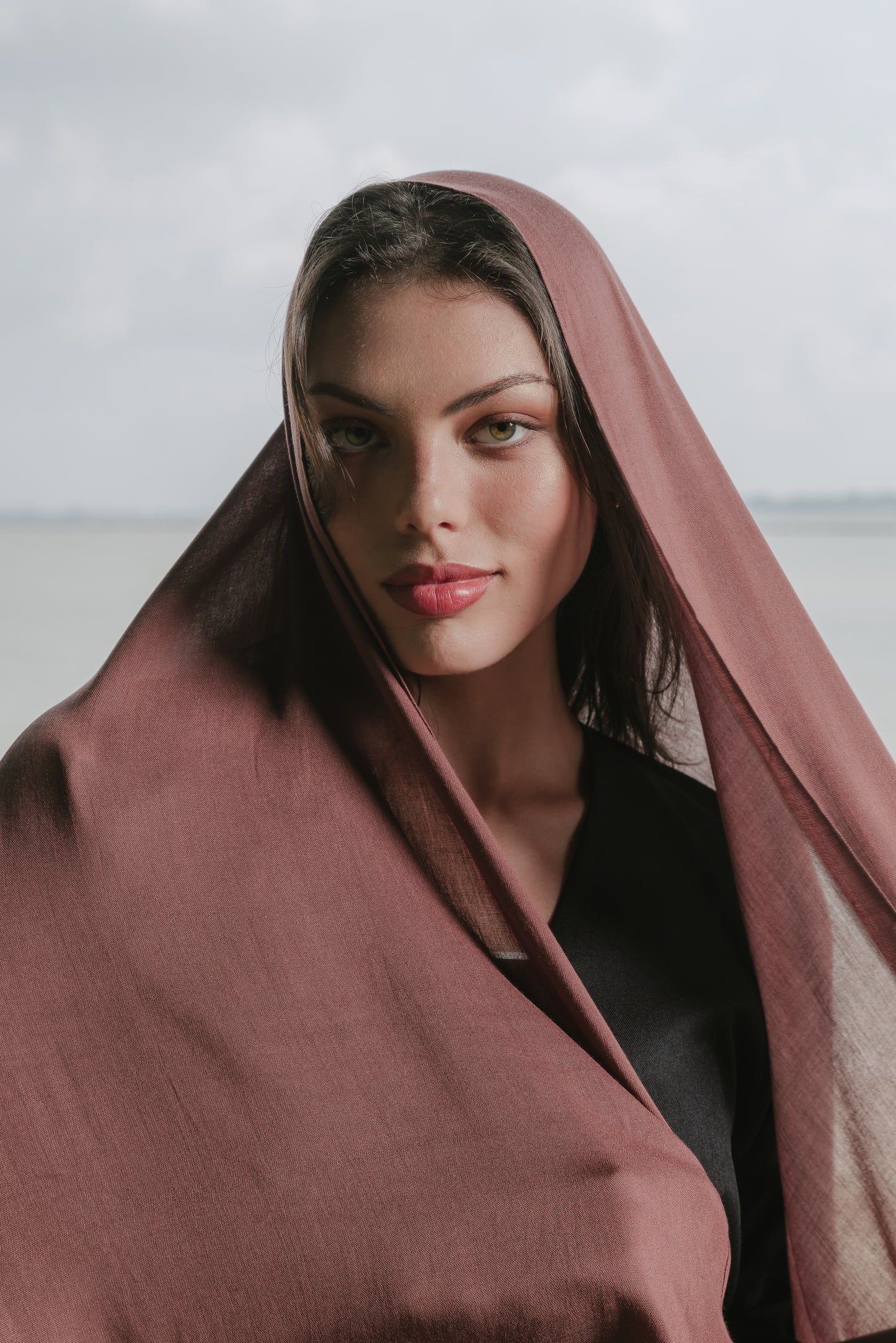 Modal Shawl | Umber