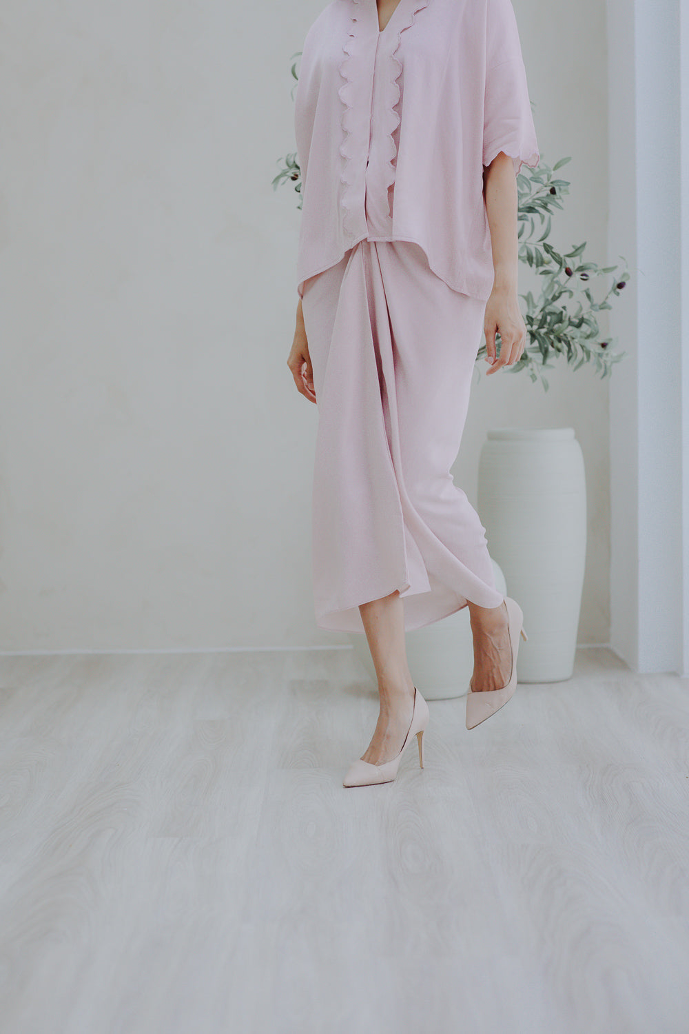 Melur Kurung | Blush