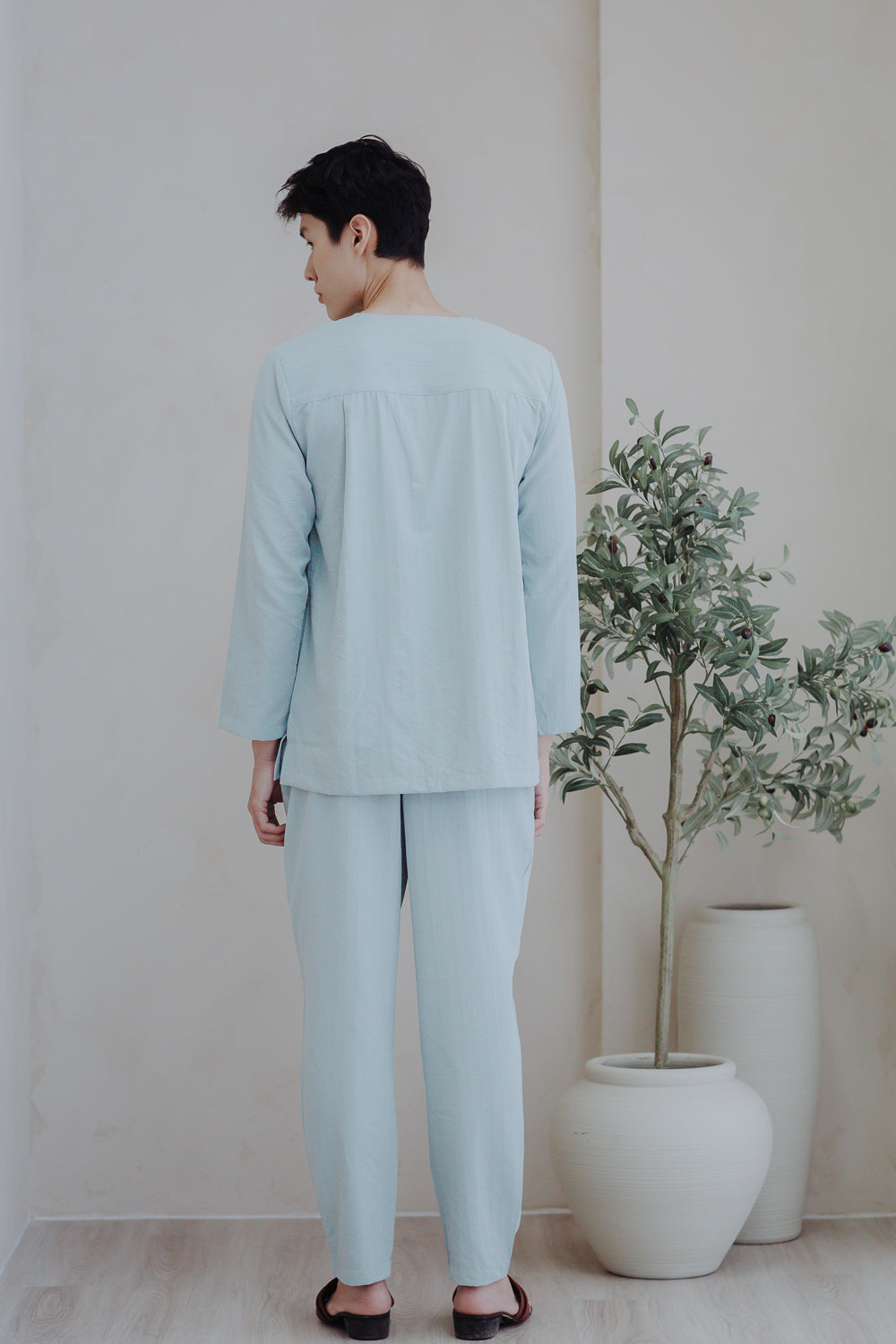 Adam Kurung Set | Sage