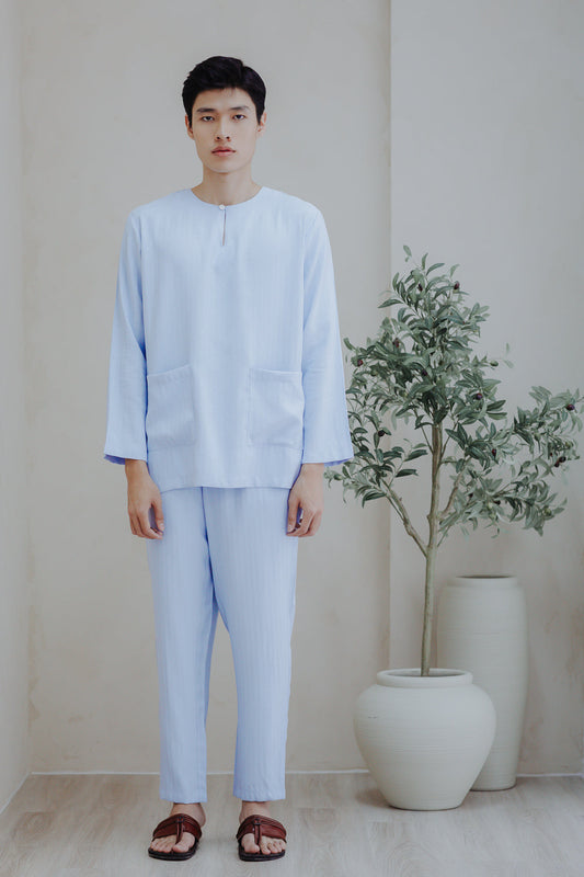 Adam Kurung Set | Sky