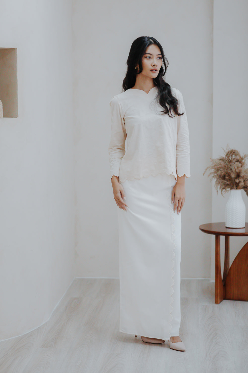 Melati Kurung | Beige