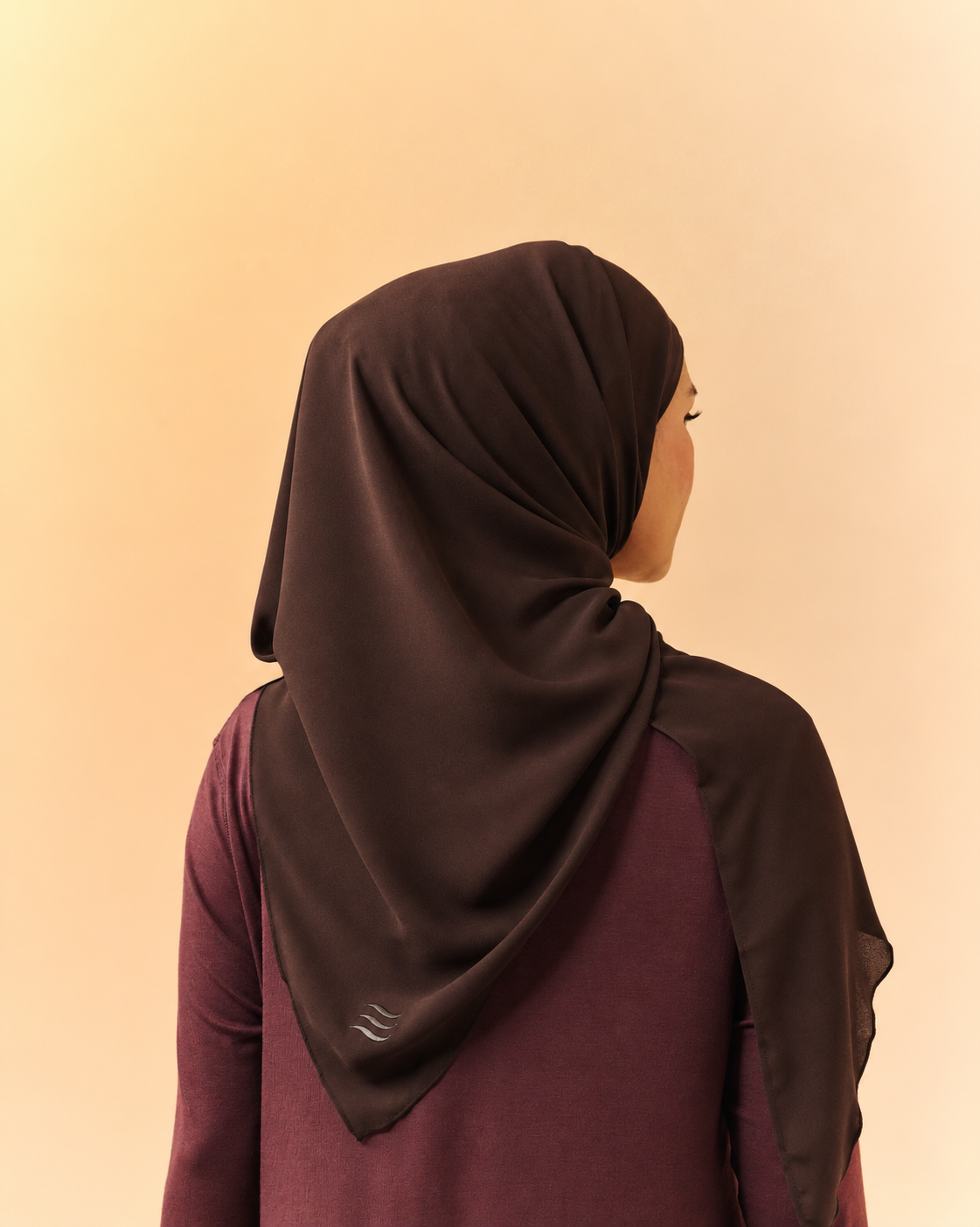 Naya Instant Triangle Shawl | Espresso