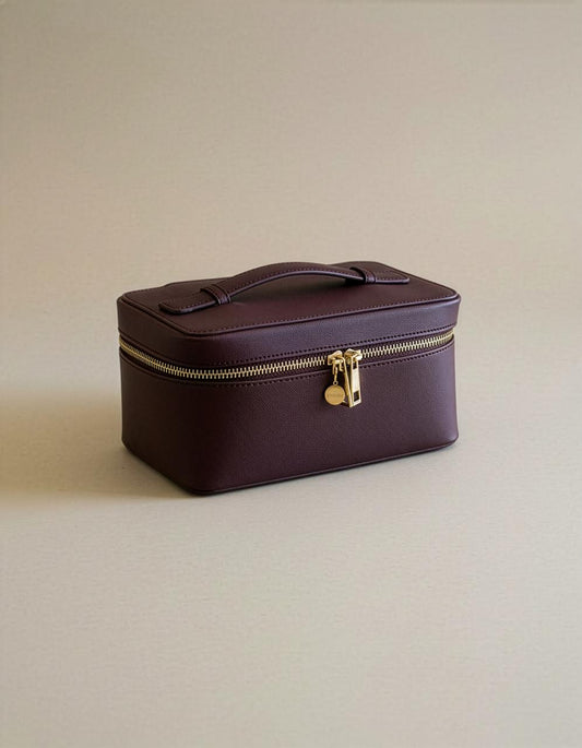 Liora Vanity Bag | Merlot