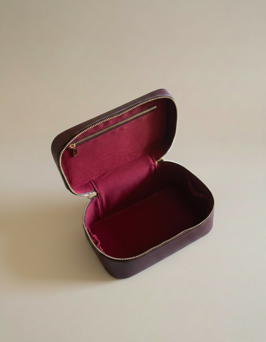 Liora Vanity Bag | Merlot