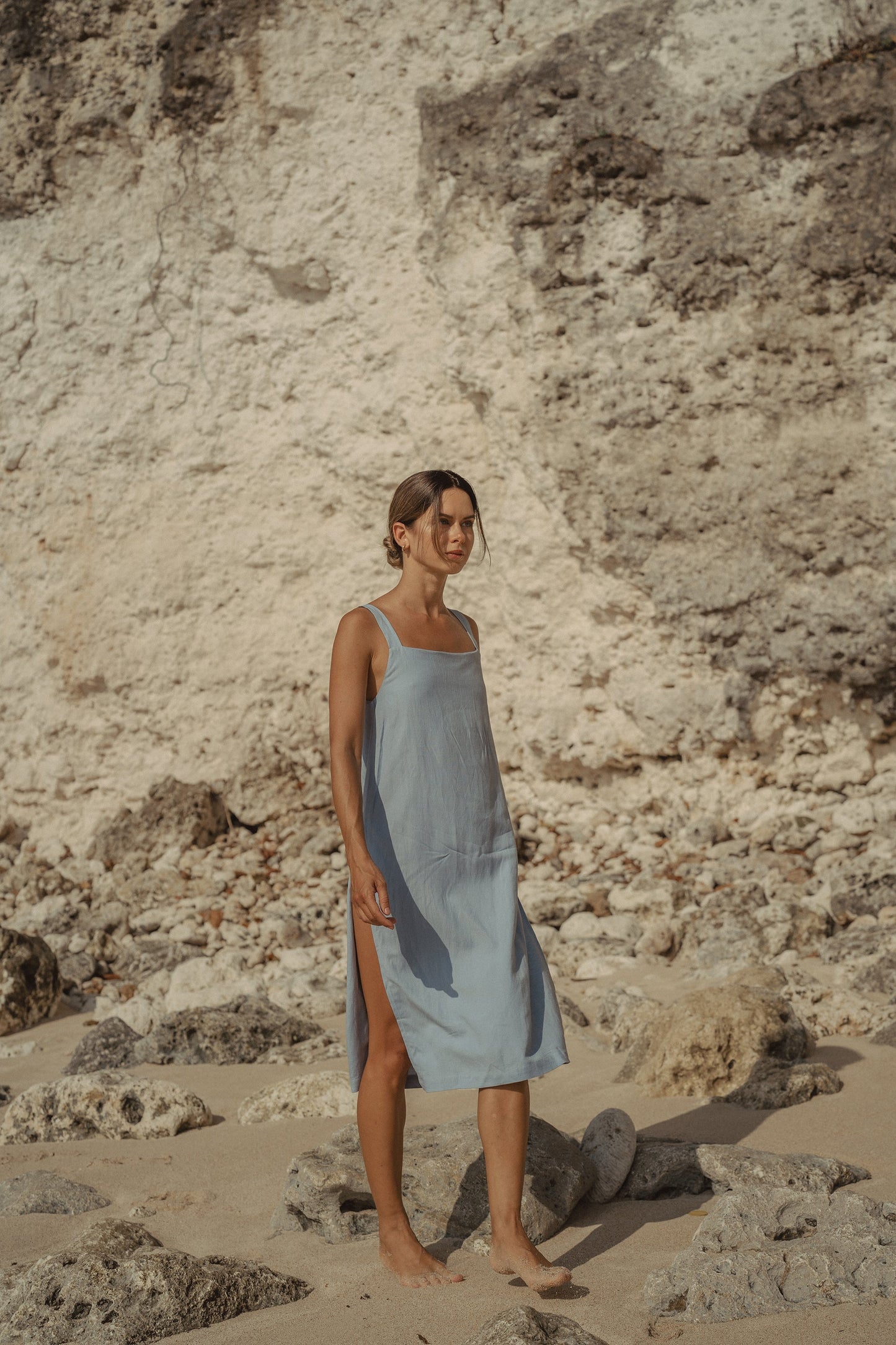 Rylee Long Top | Sky Blue