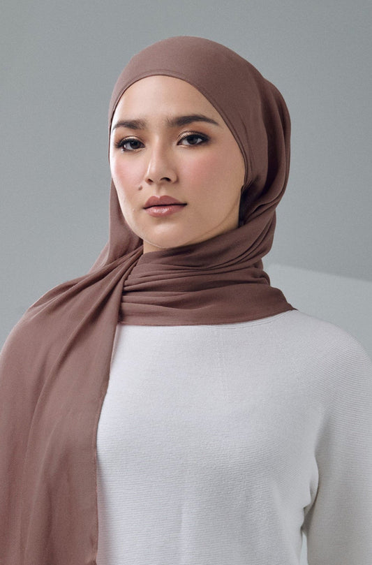Naima Modal Shawl | Mocha