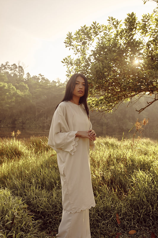 Marissa Kurung | Ivory